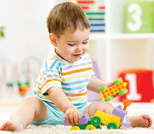little-boy-playing little boy playing