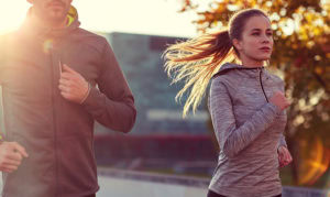 couple running